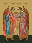  Gabriel and Michael, archangels