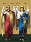  Gabriel and Michael, archangels