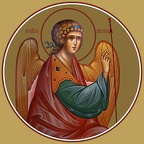  Annunciation, Arch. Gabriel (for iconostasis)