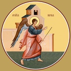  Annunciation, Arch. Gabriel (for iconostasis)