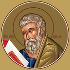  Matthew, the evangelist (for iconostasis)