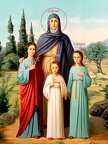  Faith, Hope, Love and their mother Sofia