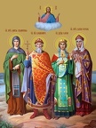  Maria, Prince Vladimir, Tsarina Elena, Elena Serbskaya