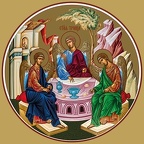  Holy Trinity (for iconostasis)