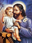  Saint Joseph and Baby Jesus