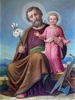  Saint Joseph and Baby Jesus