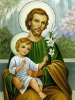  Saint Joseph and Baby Jesus