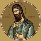  Saint John the Baptist (for iconostasis)