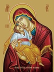  Icon "Mother of God. Leaping baby"