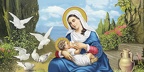 Nursing icon of the mother of God