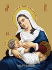 Nursing icon of the mother of God