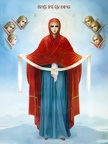 Icon of the Mother of God “Pokrov”