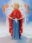 Icon of the Mother of God “Pokrov”