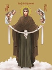 Icon of the Mother of God “Pokrov”