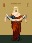 Icon of the Mother of God “Pokrov”