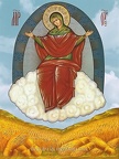 Icon of the Mother of God “The Contestant of the Breads”